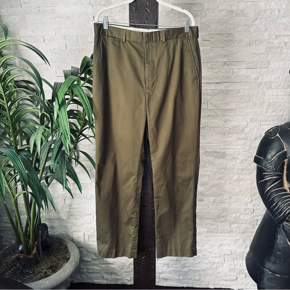 Vintage Polo Ralph Lauren Classic Retro Casual Straight Fit Chino Khaki Trousers